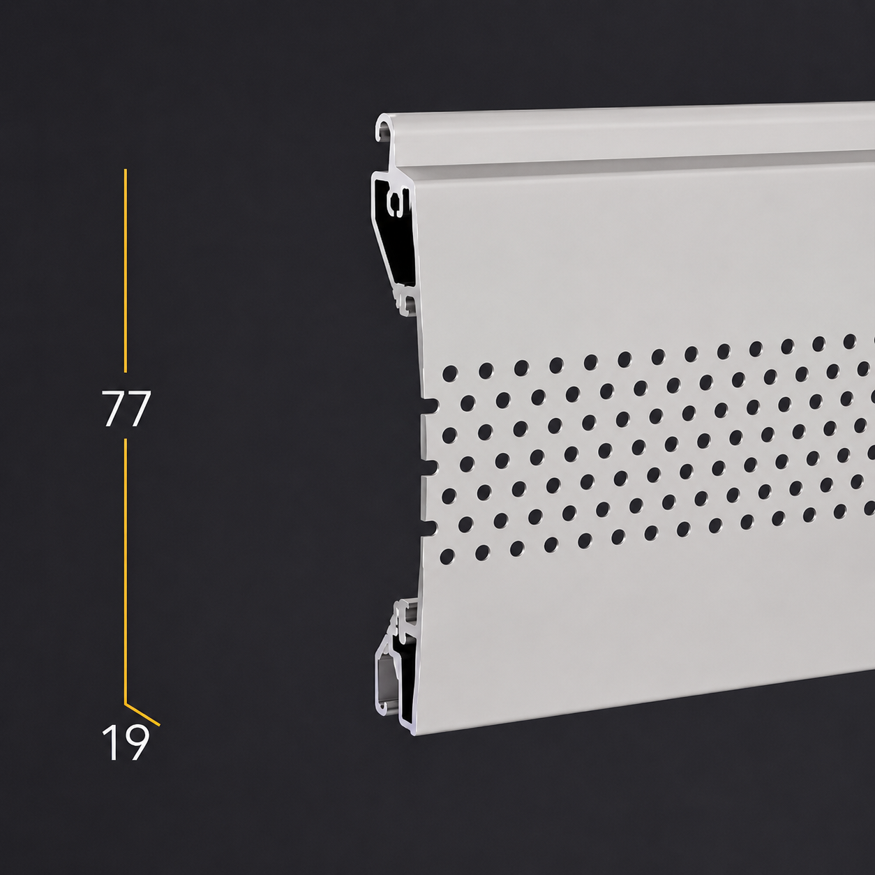 Aluminijski elementi 19x77